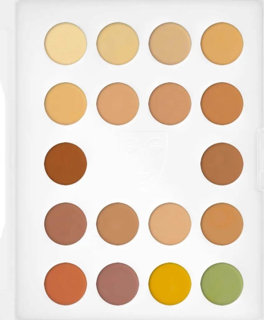 Hot Kryolan Professional Make-Up Kryolan Dermacolor Camouflage Creme Mini-Palette 18 Farben