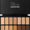 Clearance Kryolan Professional Make-Up Kryolan Digital Complexion Cream Foundation Palette 14 Farben