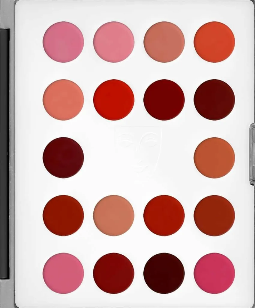 Sale Kryolan Professional Make-Up Kryolan Lip Rouge Mini-Palette 18 Farben