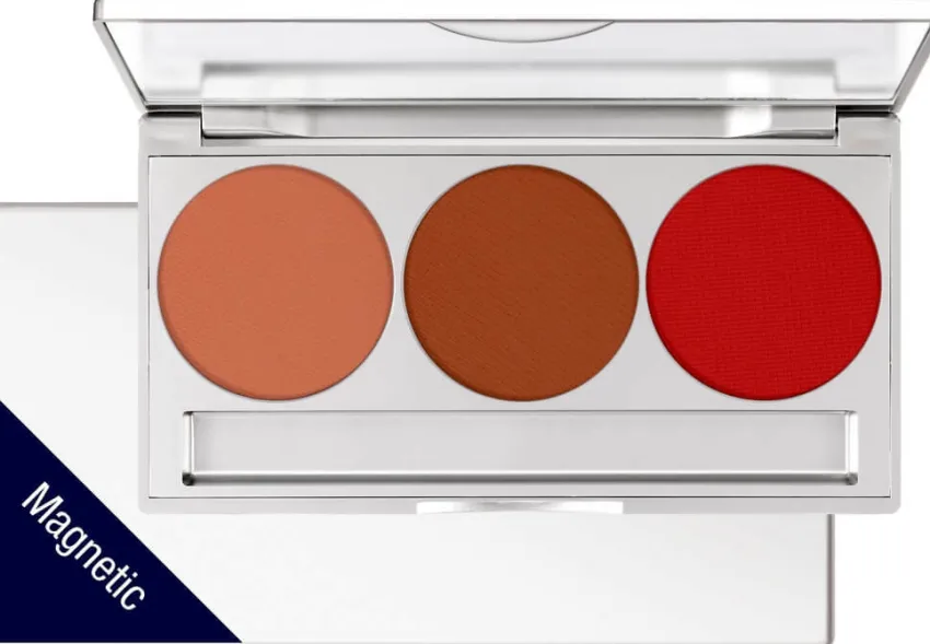 Best Kryolan Professional Make-Up Kryolan Professional Trio Blusher Set magnetisch