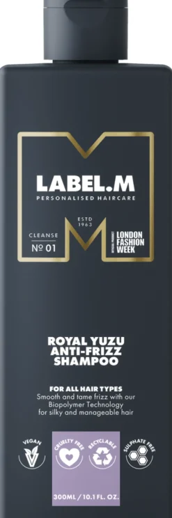 Fashion LABEL.M Royal Yuzu Anti-Frizz Shampoo
