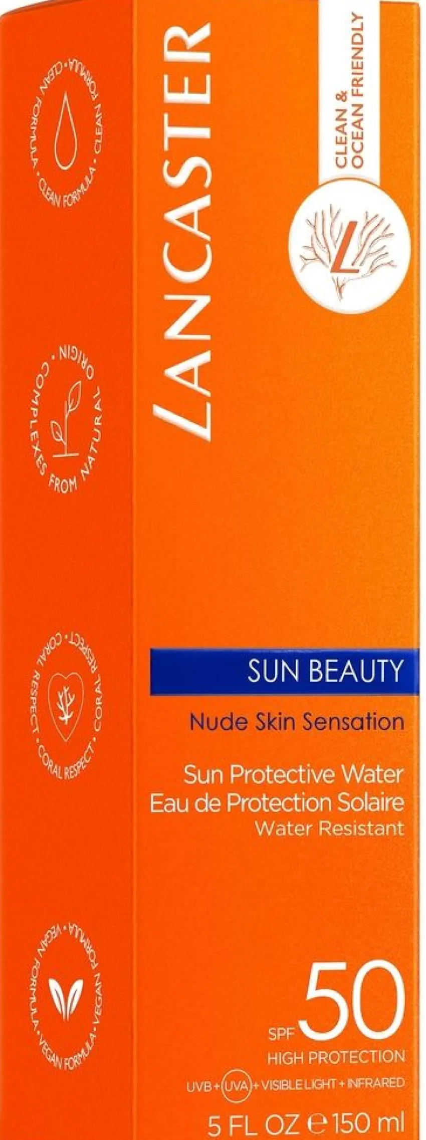 New Lancaster Sun Beauty Nude Skin Sensation