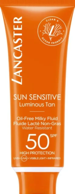 New Lancaster Sun Sensitive Milky Fluid SPF 50