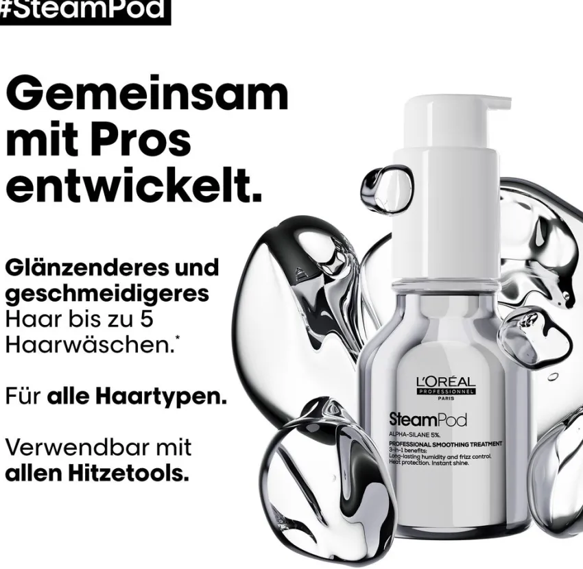 Hot L'Oréal Professionnel Paris L'Oréal Professionnel SteamPod Glättungskonzentrat