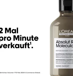 Hot L'Oréal Professionnel Paris L'Oréal Série Expert Absolut Repair Molecular Shampoo