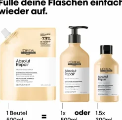 Clearance L'Oréal Professionnel Paris L'Oréal Série Expert Absolut Repair Refill Shampoo 500ml