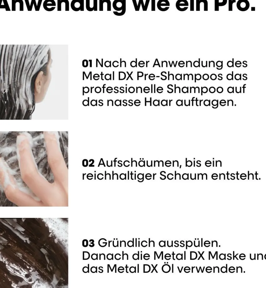 Hot L'Oréal Professionnel Paris L'Oréal Série Expert Metal DX Shampoo