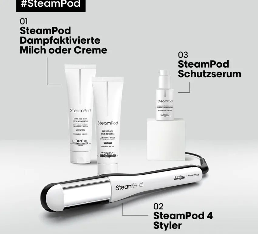 New L'Oréal Professionnel Paris L'Oréal Steampod 4.0 All-In-One Professional Styler