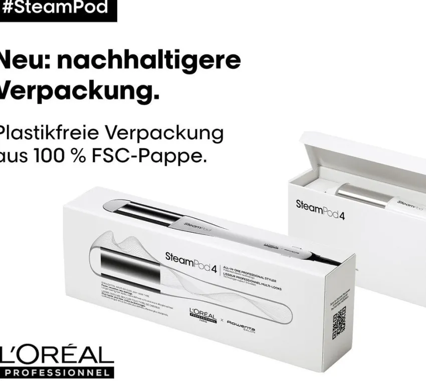 New L'Oréal Professionnel Paris L'Oréal Steampod 4.0 All-In-One Professional Styler