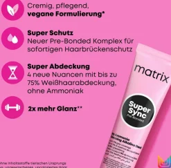 Sale Matrix Super Sync Pre-Bonded Kühle Nuancen