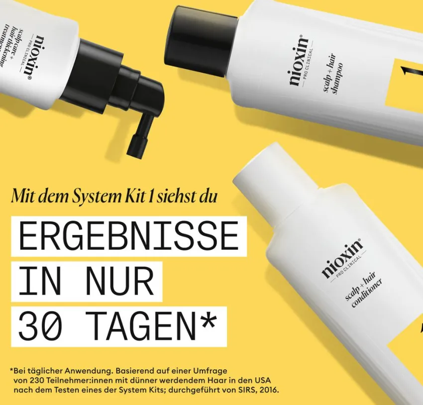 Clearance Nioxin Scalp + Hair Thickening System 1