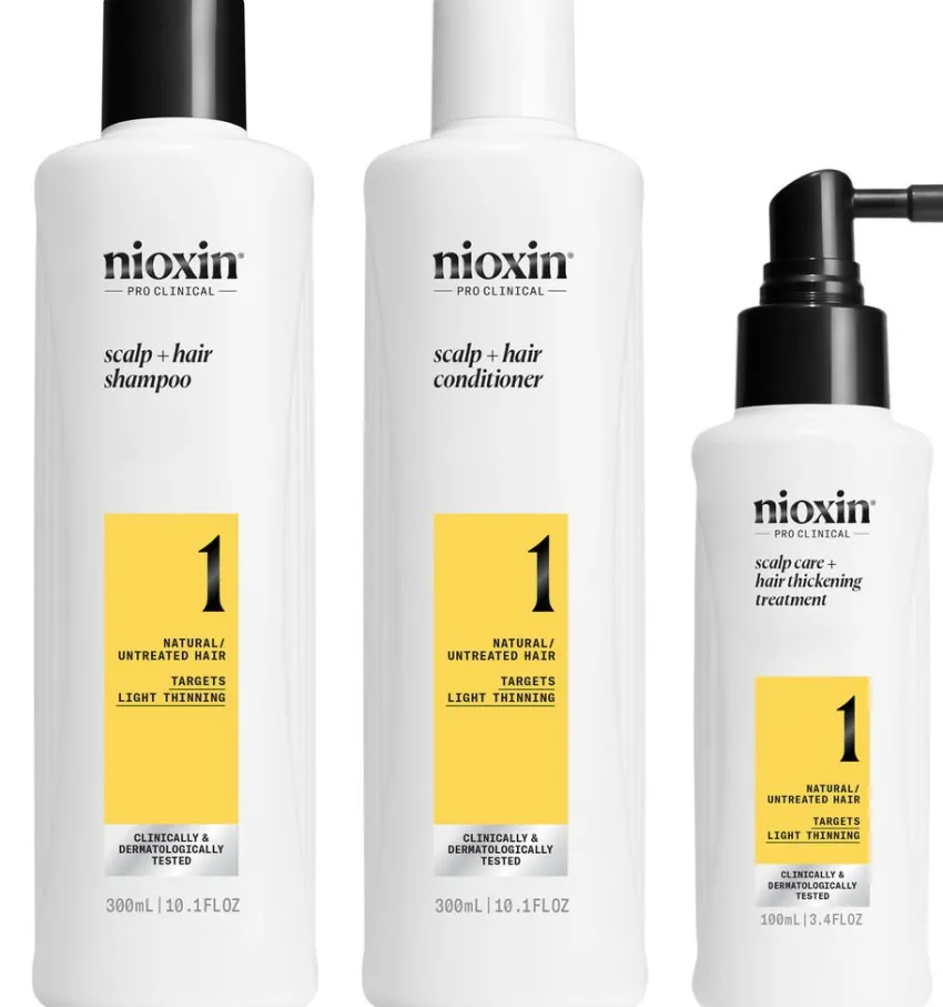 Clearance Nioxin Scalp + Hair Thickening System 1