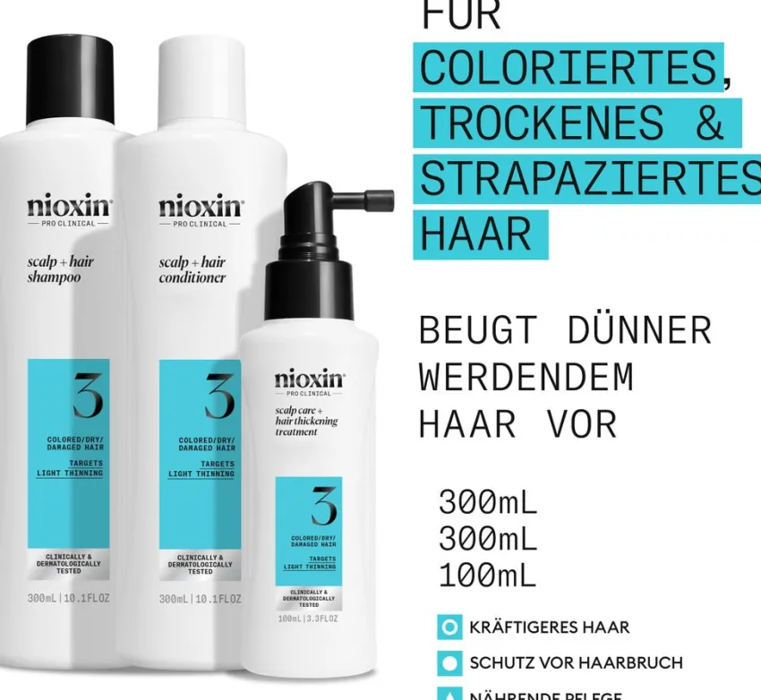 Discount Nioxin Scalp + Hair Thickening System 3