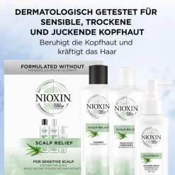 Hot Nioxin Scalp Relief 3-Stufen-System
