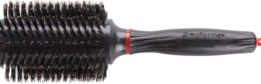 New Olivia Garden Essential Blowout Soft Rundbürste mit Wildschweinborsten