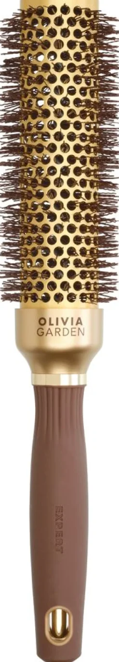 Clearance Olivia Garden Expert Blowout Speed Wavy Bristles Gold & Brown