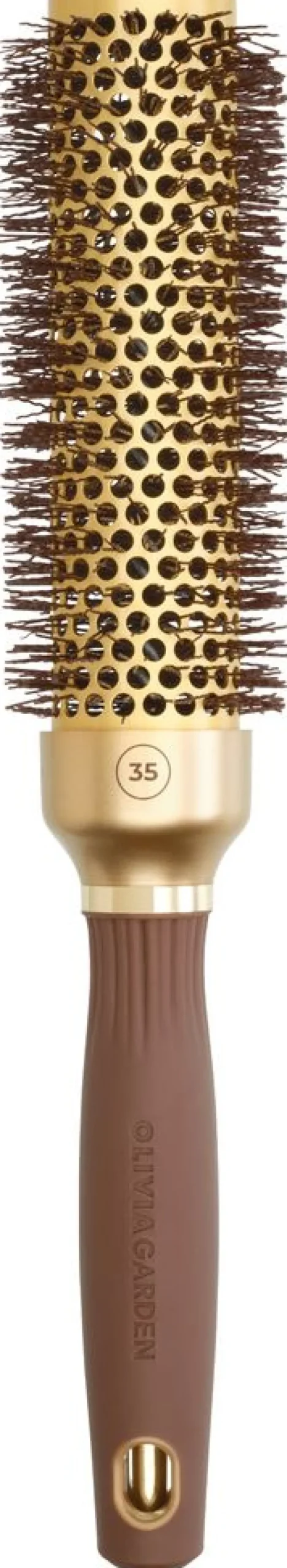 Clearance Olivia Garden Expert Blowout Speed Wavy Bristles Gold & Brown