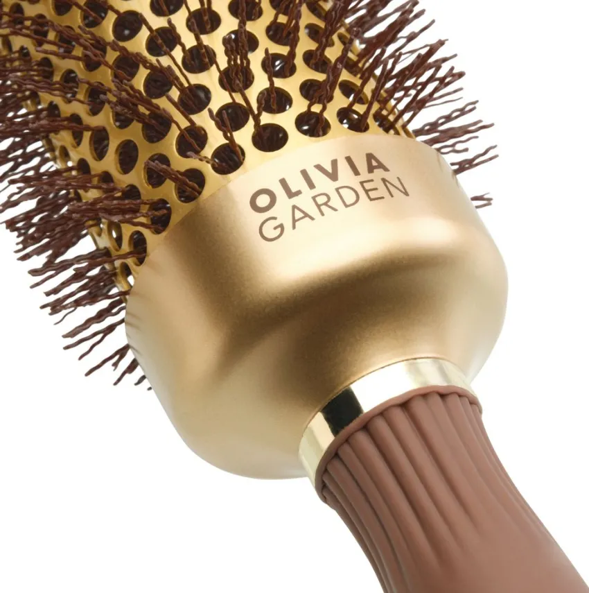 Clearance Olivia Garden Expert Blowout Speed Wavy Bristles Gold & Brown