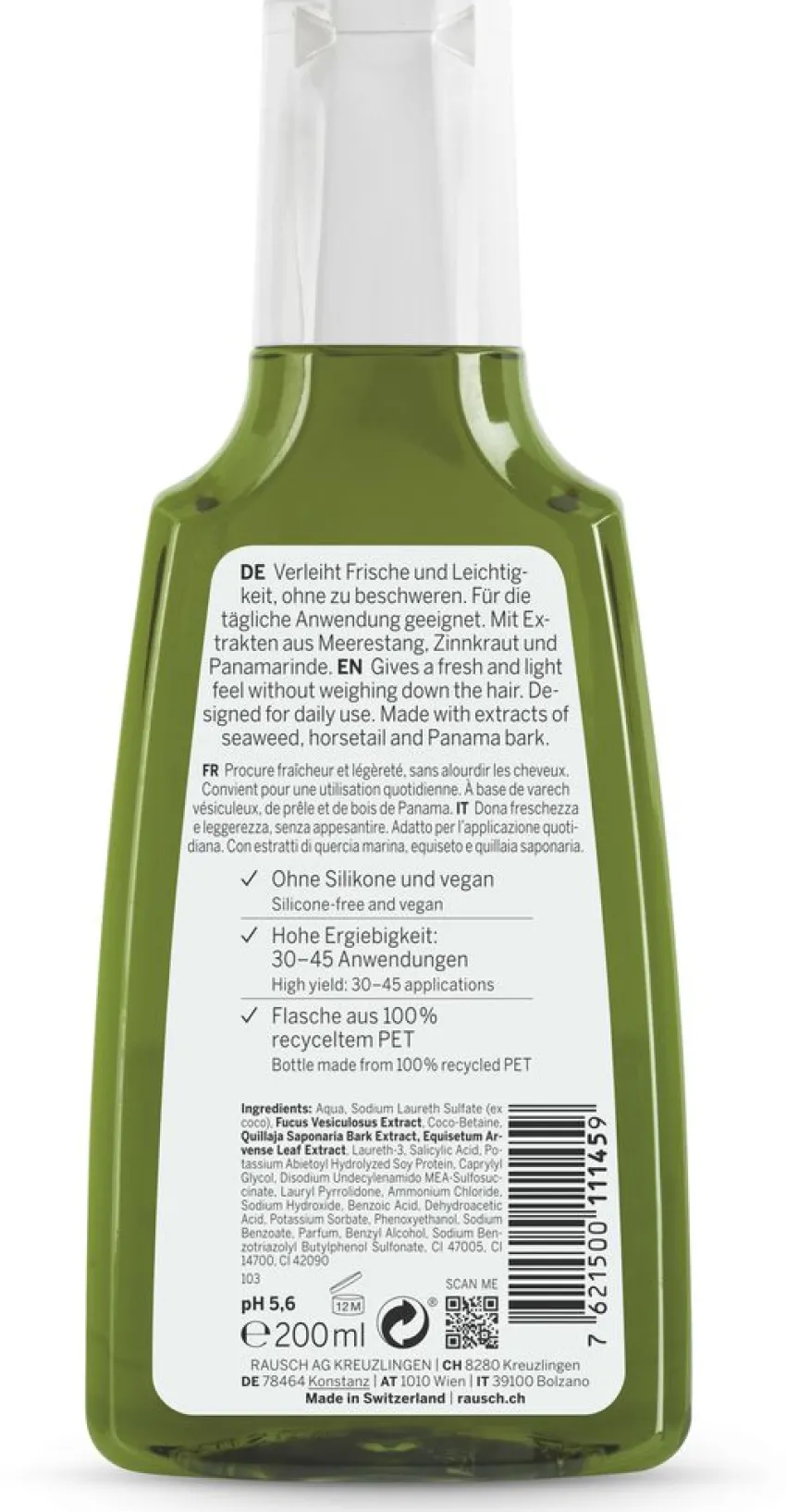 Hot Rausch Fett-Stopp Shampoo mit Meerestang