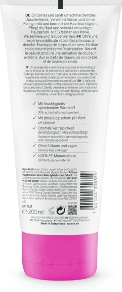 Hot Rausch Feuchtigkeit Shower Gel mit Malve