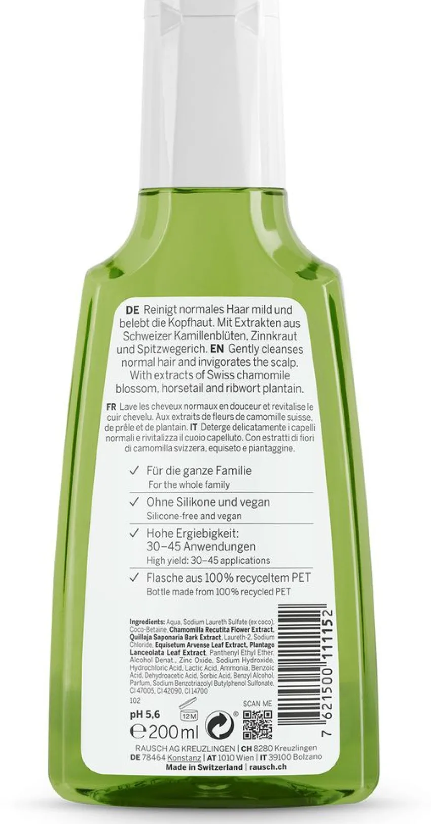 Clearance Rausch Pflege-Shampoo mit Schweizer Kräutern