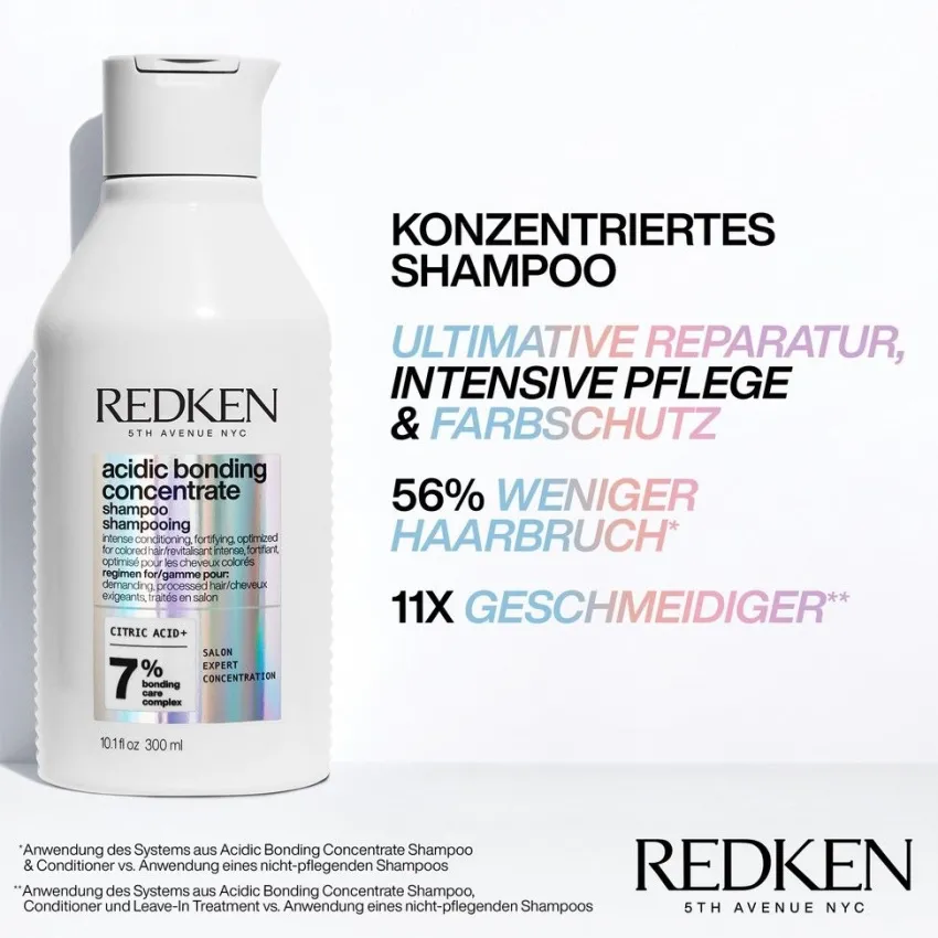 New Redken Acidic Bonding Concentrate Shampoo