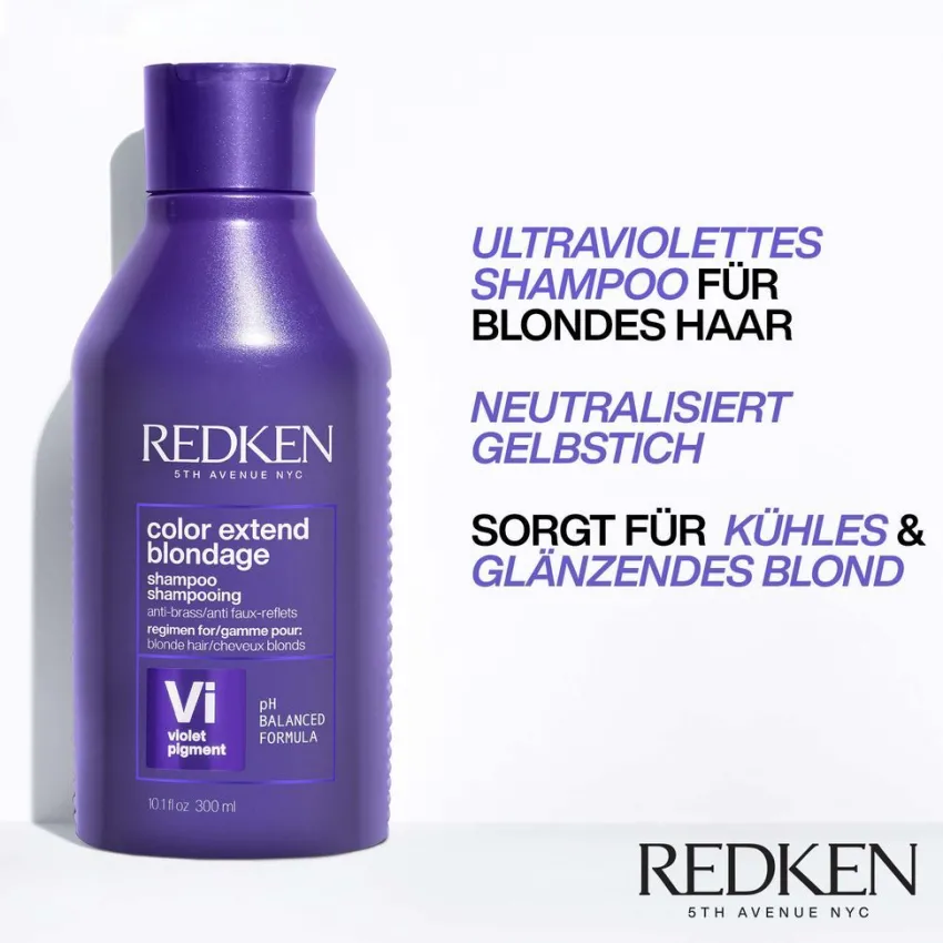 New Redken Color Extend Blondage Shampoo