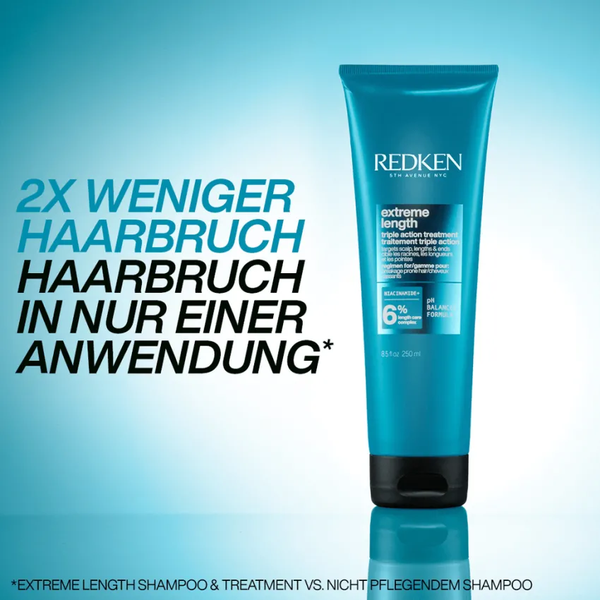 New Redken Extreme Length Triple Action Treatment