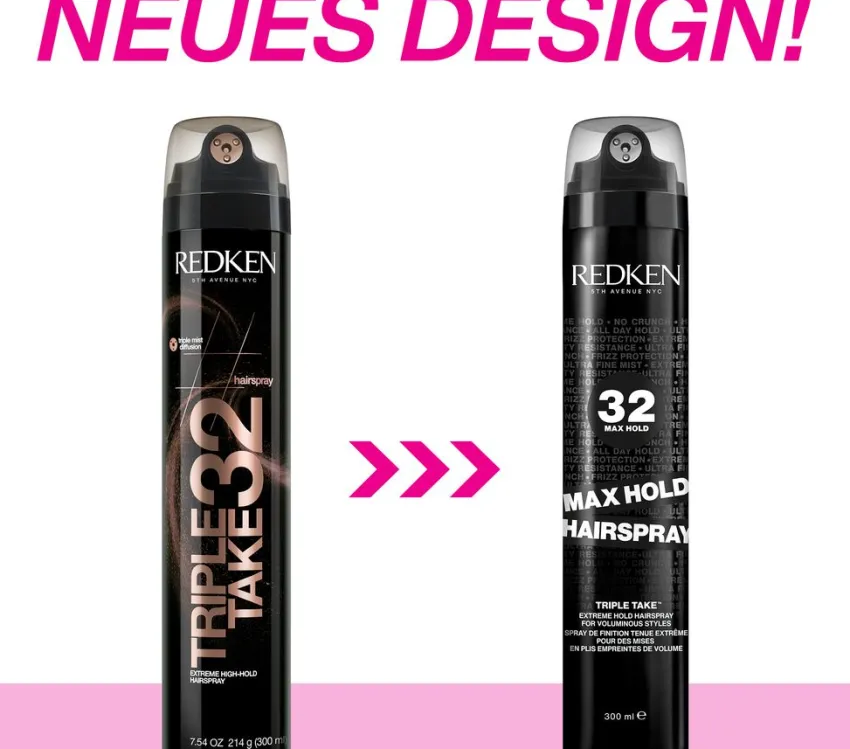 New Redken Max Hold Hairspray