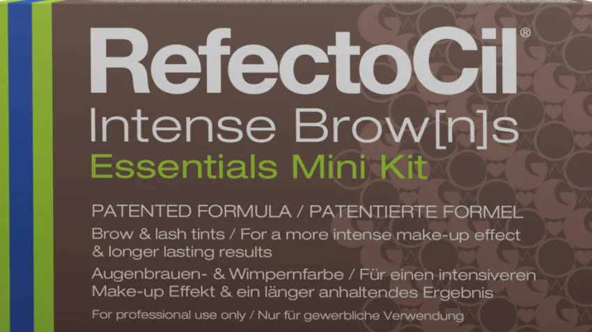 New RefectoCil Intense Browns Essentials Mini Kit