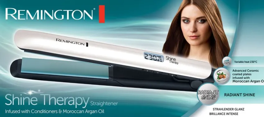Online Remington Shine Therapy Haarglätter S8500