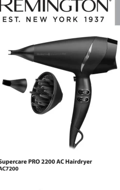 Fashion Remington Supercare PRO 2200 AC Haartrockner AC7200