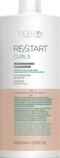 Hot Revlon Professional Re/Start Curls Nourishing Cleanser