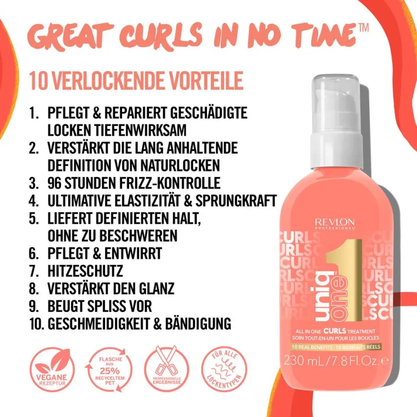 Best Revlon Professional Uniqone All-in-One All In One Curls Hair Treatment