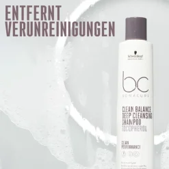 Fashion Schwarzkopf Professional Schwarzkopf BC Bonacure Clean Balance Deep Cleansing Shampoo