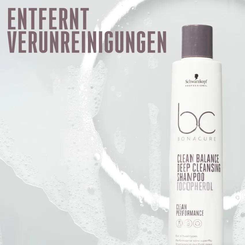 Fashion Schwarzkopf Professional Schwarzkopf BC Bonacure Clean Balance Deep Cleansing Shampoo