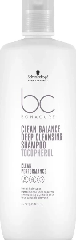 Fashion Schwarzkopf Professional Schwarzkopf BC Bonacure Clean Balance Deep Cleansing Shampoo