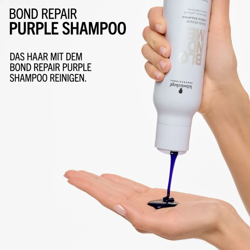 Fashion Schwarzkopf Professional Schwarzkopf Blondme Bond Repair Purple Shampoo