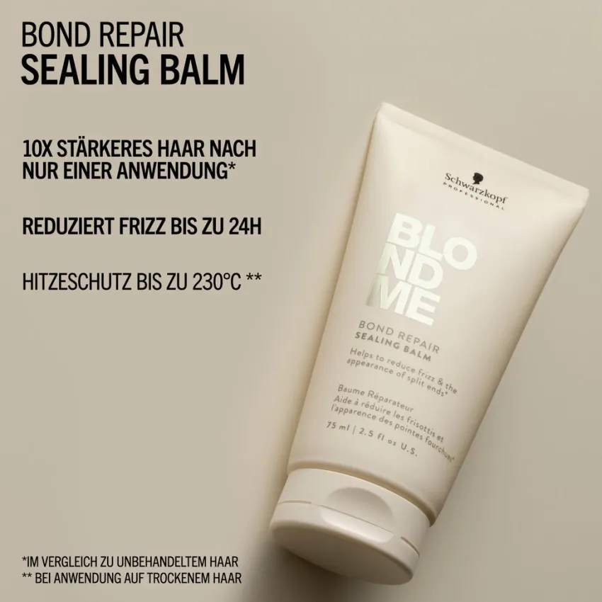 Sale Schwarzkopf Professional Schwarzkopf Blondme Bond Repair Sealing Balm