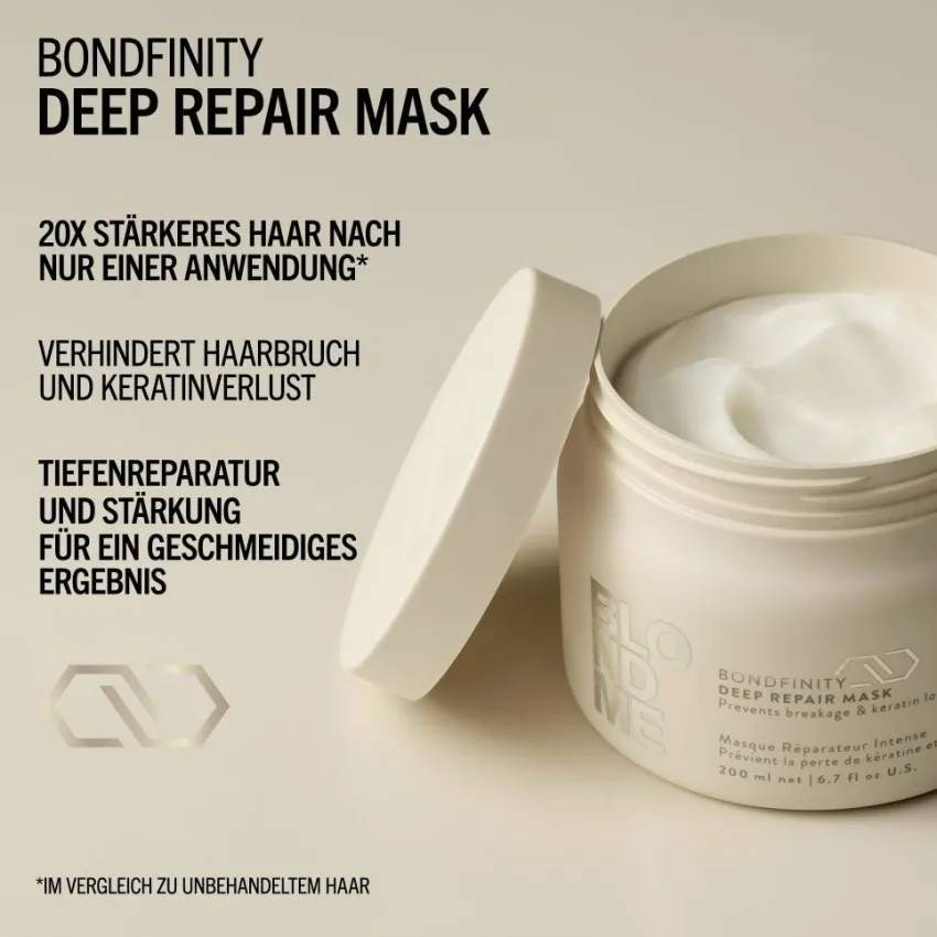 New Schwarzkopf Professional Schwarzkopf Blondme Bondfinity Deep Repair Mask