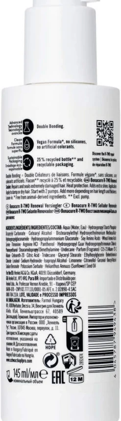 Fashion Schwarzkopf Professional Schwarzkopf Bonacure R-TWO Renewal Sealer