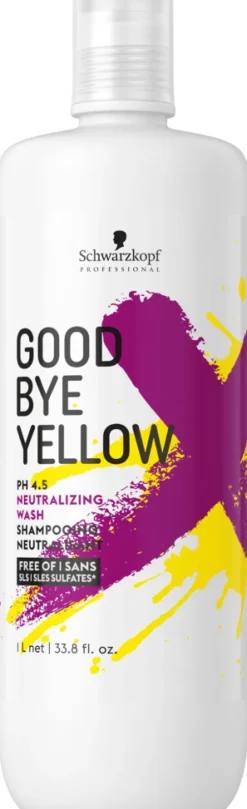 Sale Schwarzkopf Professional Schwarzkopf Goodbye Yellow Shampoo