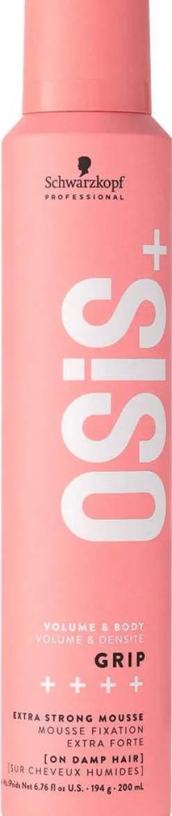 Discount Schwarzkopf Professional Schwarzkopf OSiS+ GRIP Volume Extreme Hold Mousse