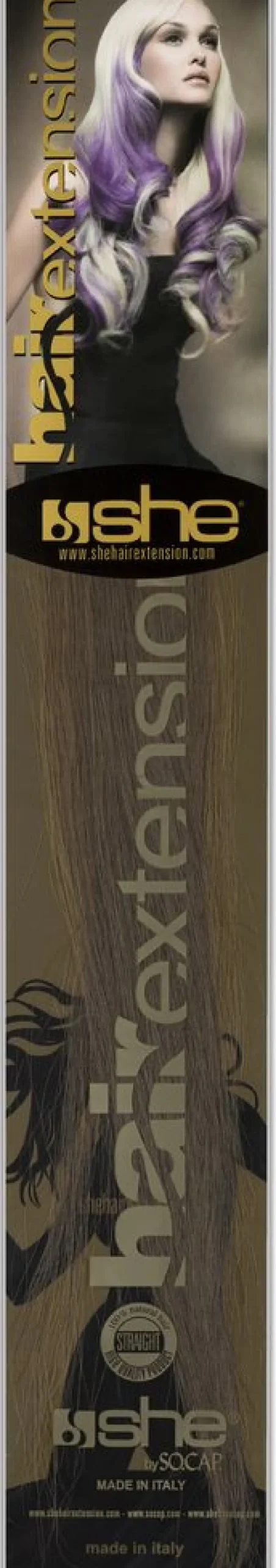 Online SHE Professionals SHE Bonding Extensions Aschhellblond Farbe 10