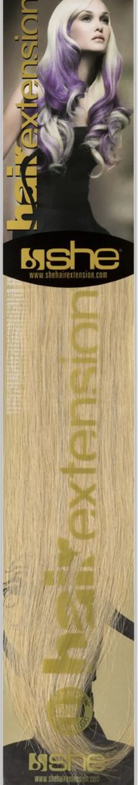 Discount SHE Professionals SHE Bonding Extensions Helles Honigblond Farbe 24