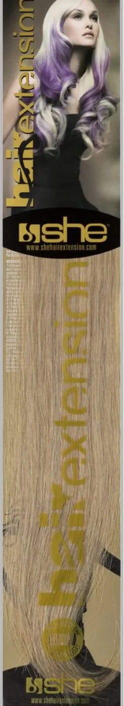 New SHE Professionals SHE Bonding Extensions Hell-Natur-Asch-Blond Farbe 19