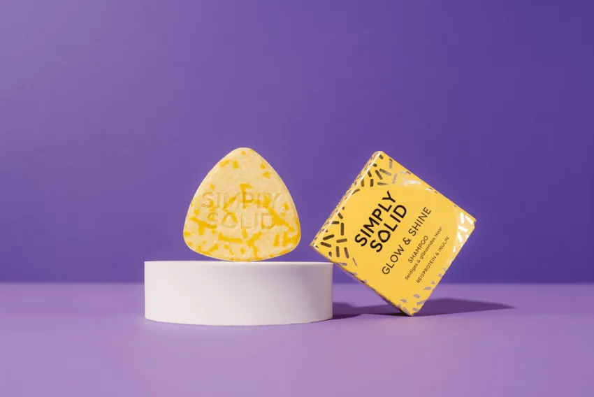 New Simply Solid Glow and Shine Shampoo