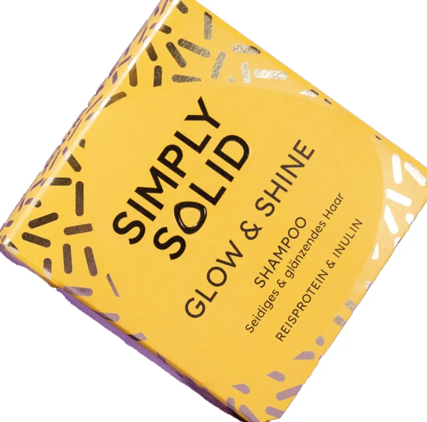 New Simply Solid Glow and Shine Shampoo