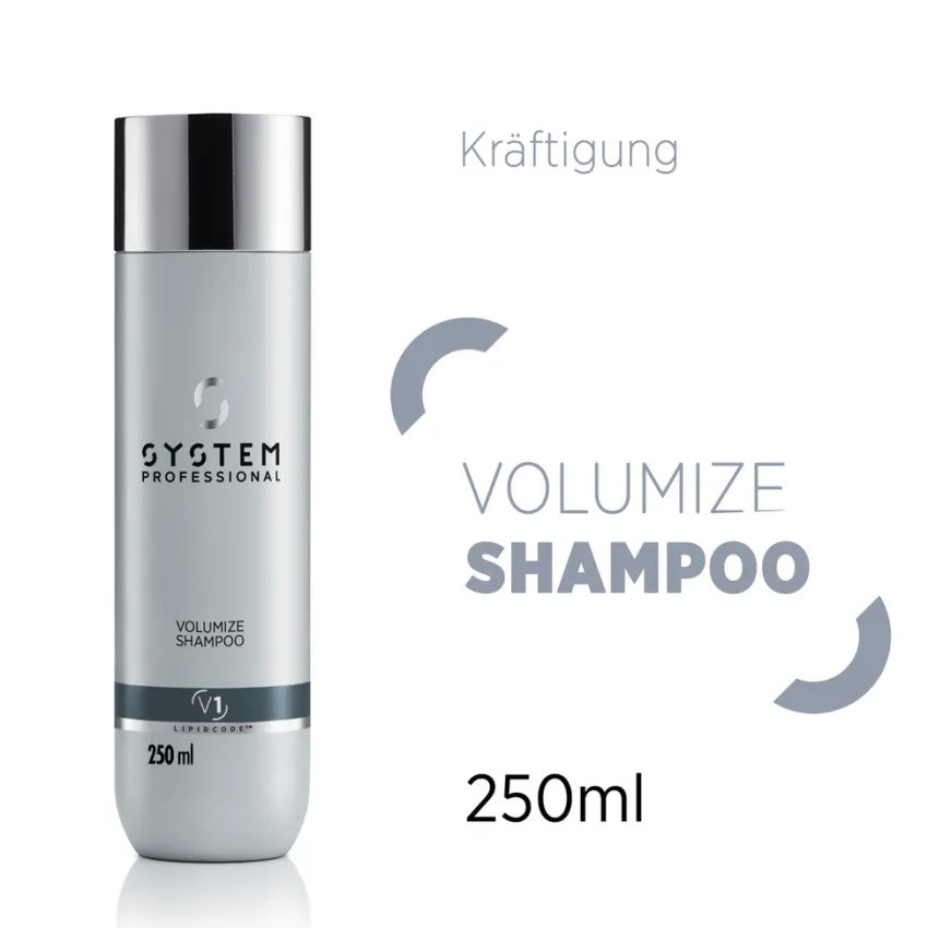 New System Professional Lipid Code Volumize Shampoo