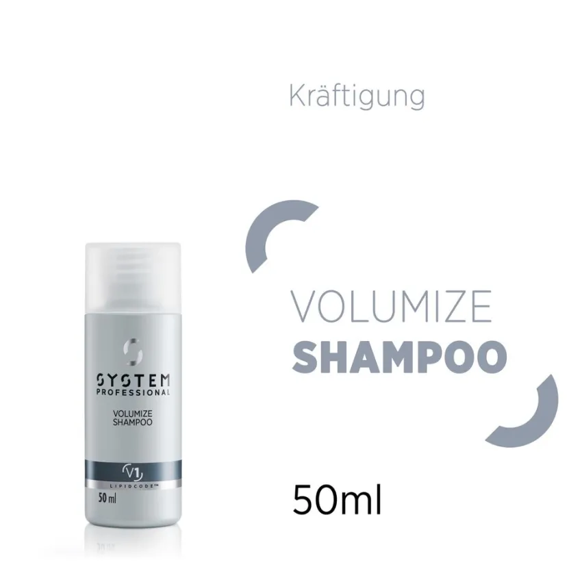 New System Professional Lipid Code Volumize Shampoo